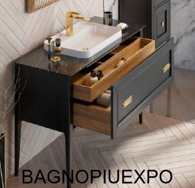Bagno Piu   120* 83* 44,5  ANTRACITE OPACO +     120*1*46,5+  +  