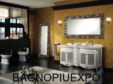 Bagno Piu       BIANCO CON ARGENTO OPACO 185*83*61+  CARRARA 188*2*62+  2 +  