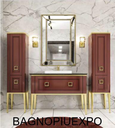  Bagno Piu    CHIANTI CON ORO LUCIDO 99*82*44,5+  NERO MARQUINA 103*2*45,+   +   