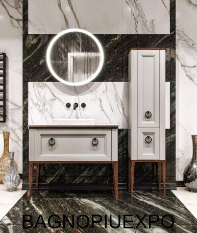 Bagno Piu    BIANCO LUCIDO 99*82*44,5+    103*2*45,+   +  