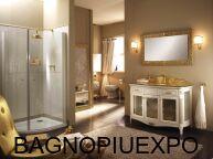 Bagno Piu      BIANCO CON ORO LUCIDO 128*83*61+    ORO 130*2*62 + 