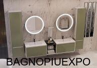 Bagno Piu     80* 42,5*45  OLIVA LUCIDO 2 +   81*12*46 2 +    30*42,5*45 +  TOP +  37*165*32  OLIVA LUCIDO 2