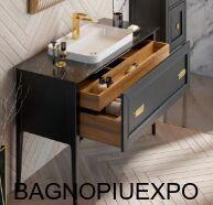 Bagno Piu   120* 83* 44,5  ANTRACITE OPACO +     120*1*46,5+  +  