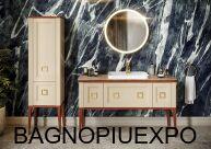 Bagno Piu    AVORIO LUCIDO 139*41*44,5+  SILVIA ORO 143*2*45,5,+   +   