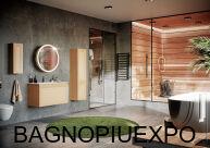Bagno Piu     95*45*45  CROVERE CHIARO +  96*12*46